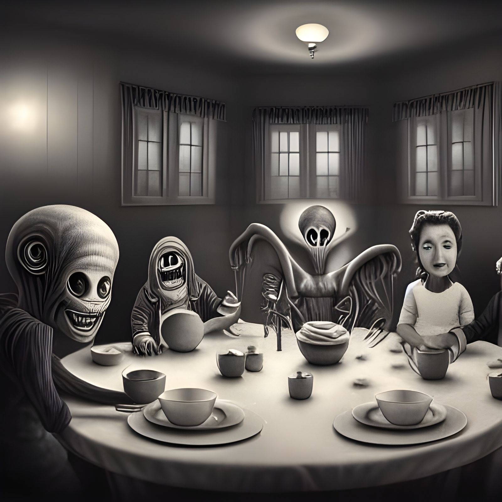 Roswell 1946:  The Stillwell's Famous Sunday Pre-lunch Tea S...