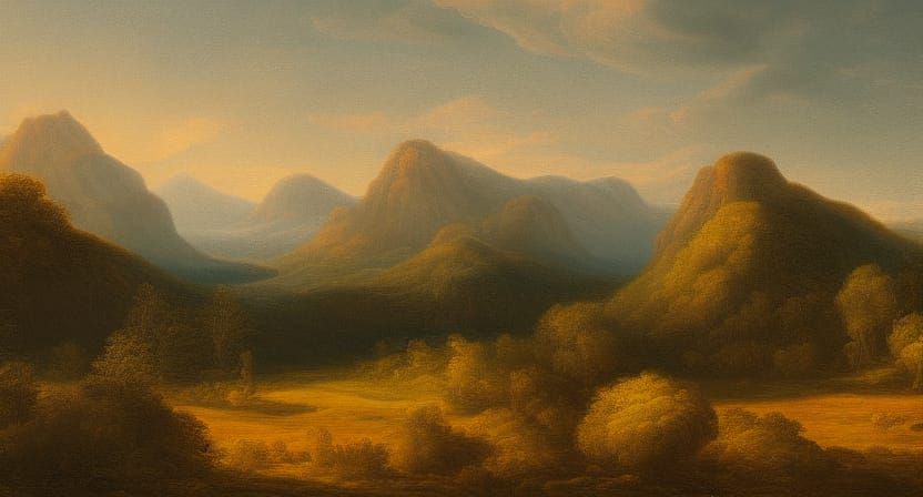 extremely high detail landscape