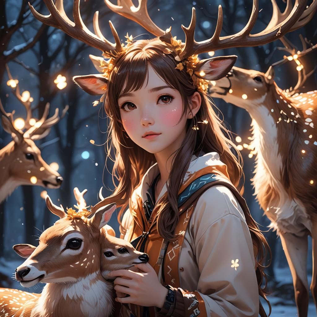 Deer girl