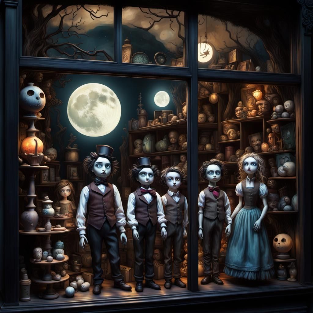 Toy Store   by @Dark Fairy Tales 