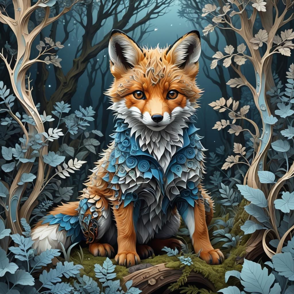 Foxy - AI Generated Artwork - NightCafe Creator