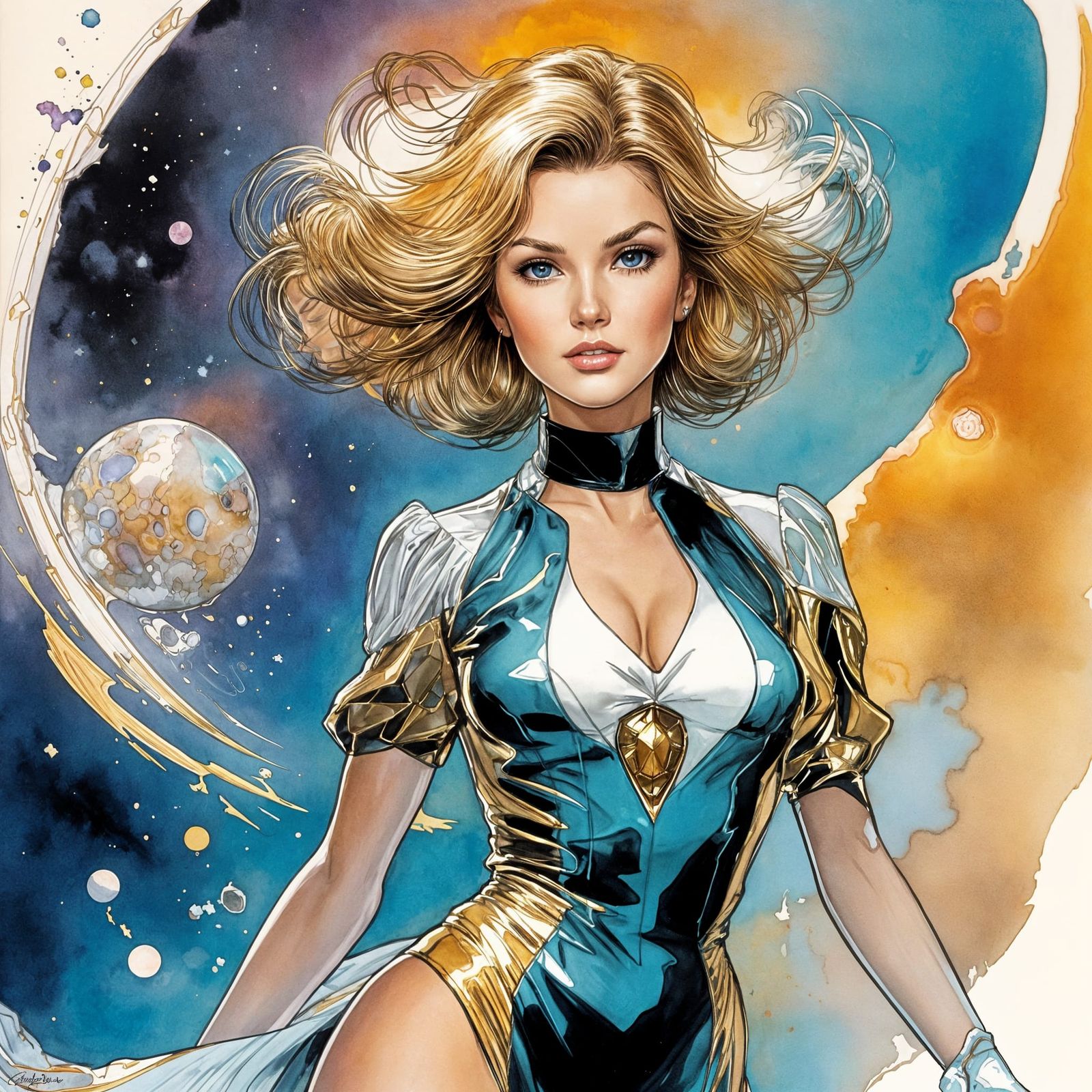 Space illustration