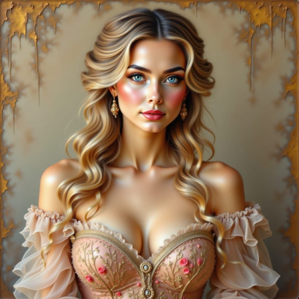 Ethereal Blonde Beauty