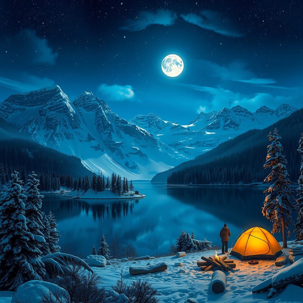 Winter Camping  by @AGuthrie