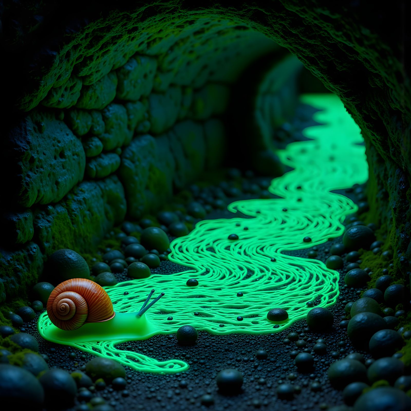 Radioactive Snail