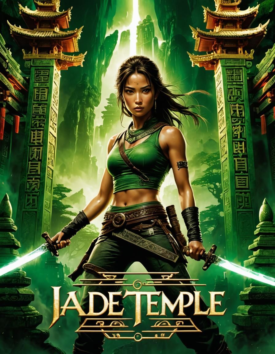 Jade Temple  by @Superbear