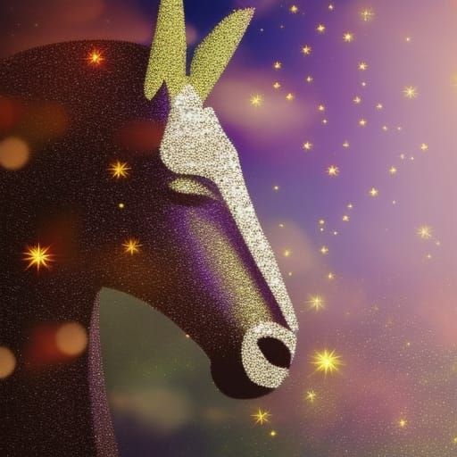 glitter dazzle shine ⭐✨sparkle glowing unicorn