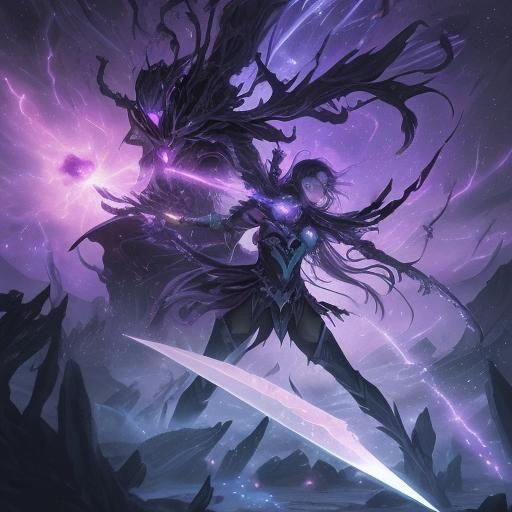 As Seraphina the Voidseeker and Moros the Abyssal Conqueror ...