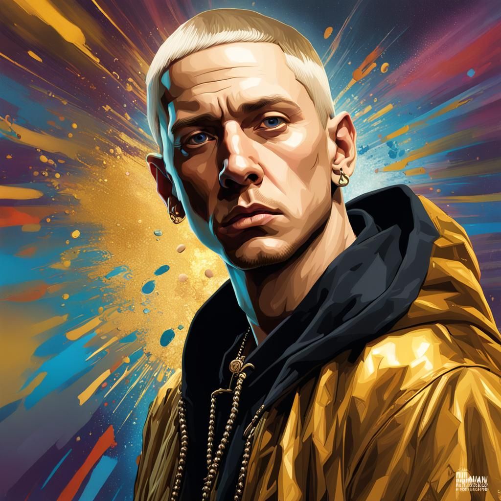 Eminem Slim Shady - AI Generated Artwork - NightCafe Creator