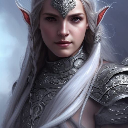 Elven warrior - AI Generated Artwork - NightCafe Creator