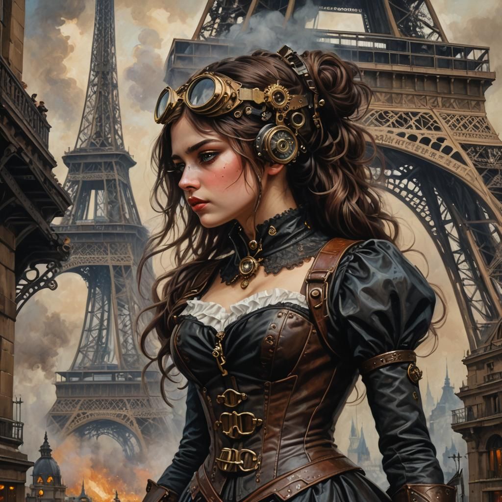 Girl in Paris