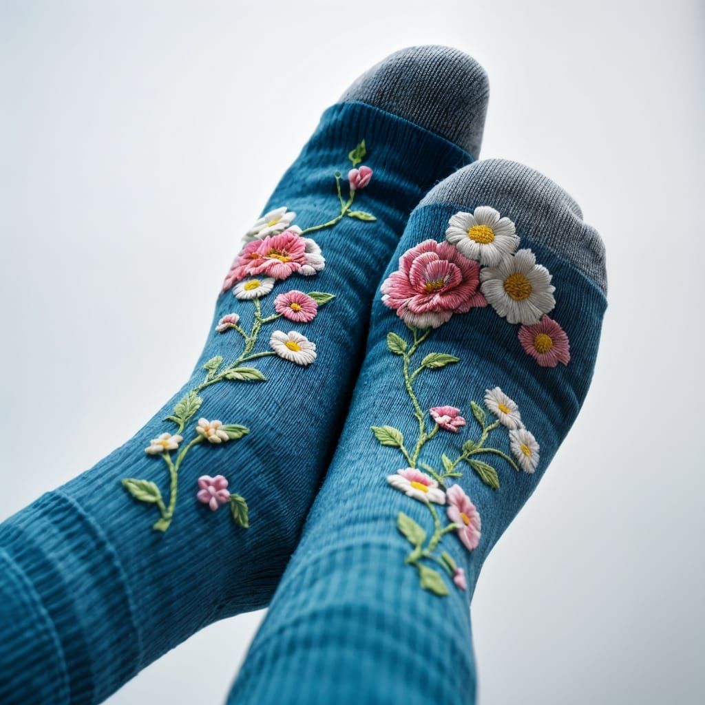 Sock Design  by @GoosebumpArt