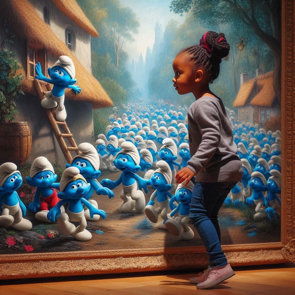 Join the Smurfs ...