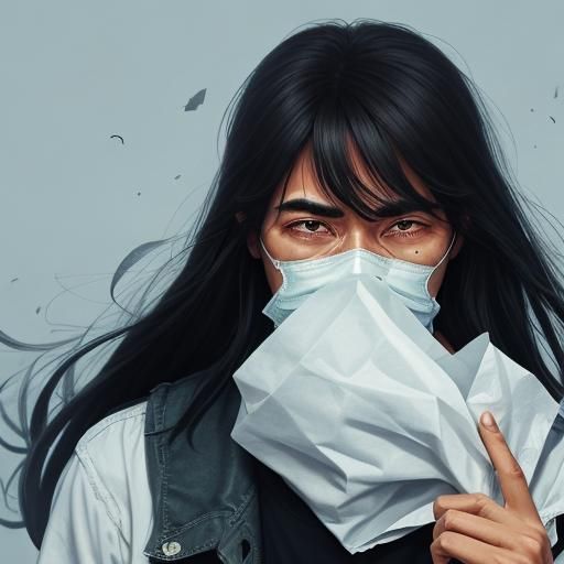 Even if a runny nose and tears obscure my vision