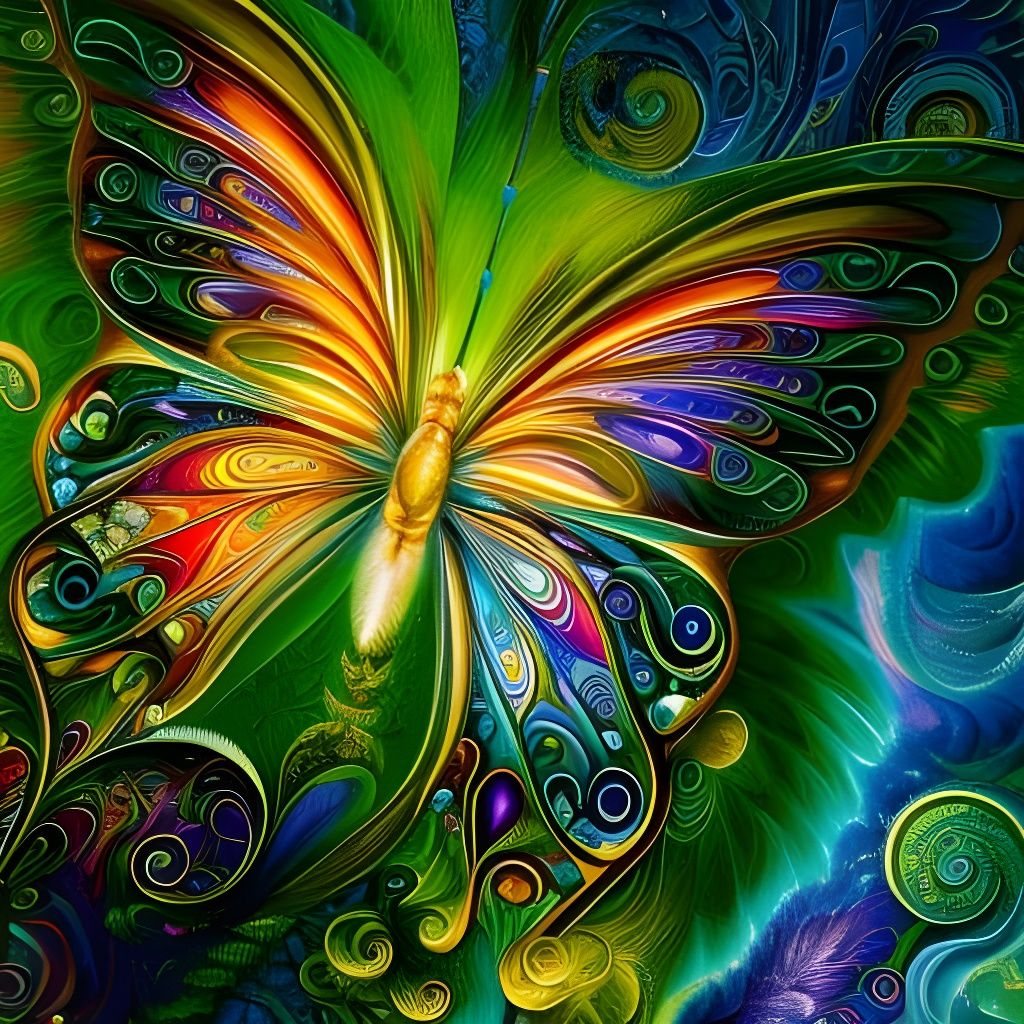 Butterfly - AI Generated Artwork - NightCafe Creator