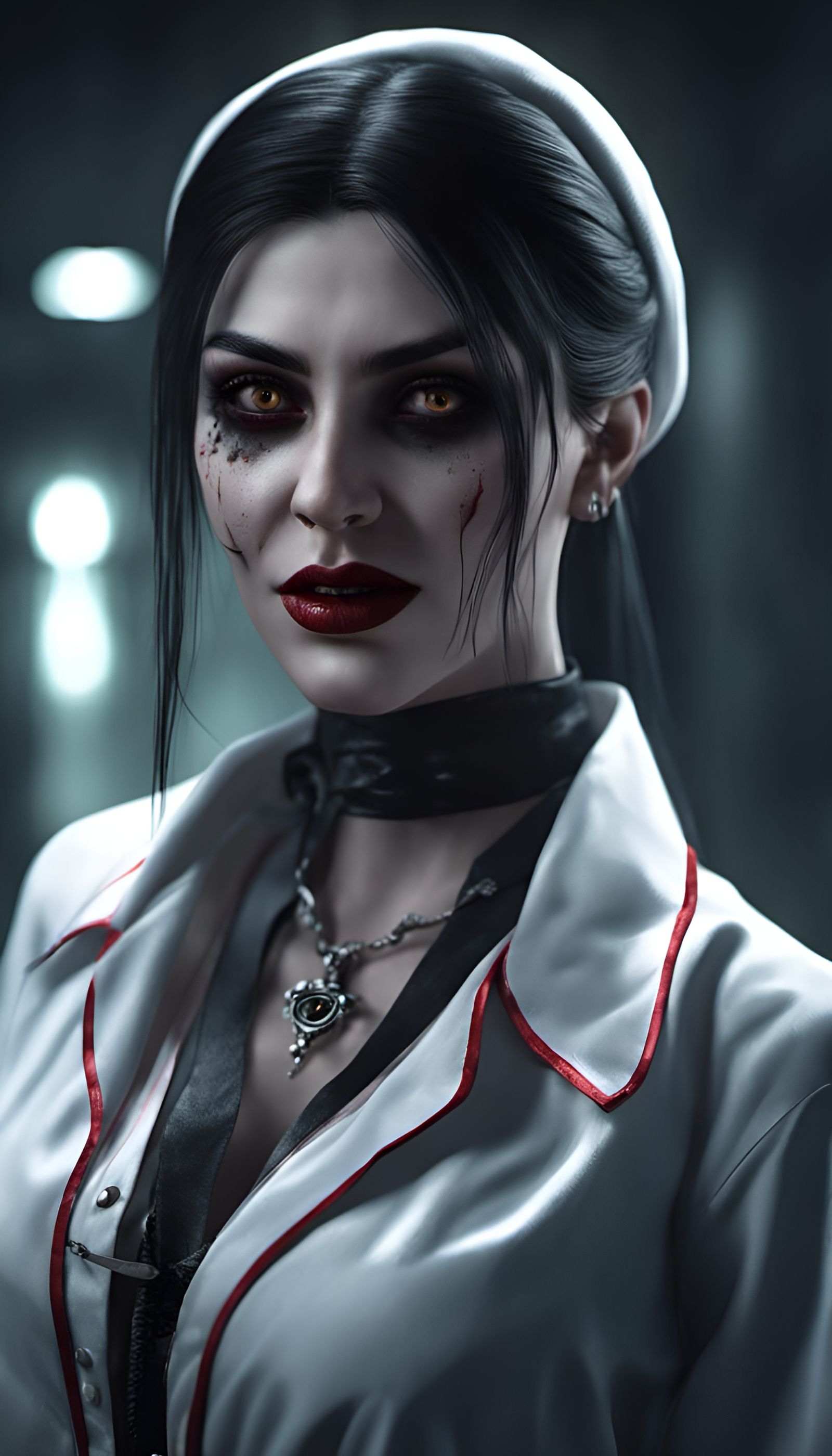 Vampire Nurse II - AI Generated Artwork - NightCafe Creator