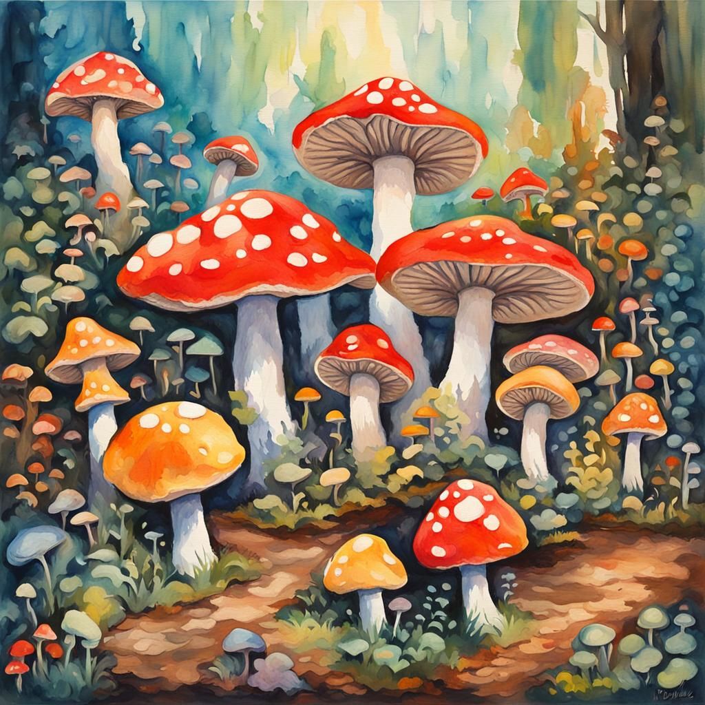 Nitroshroom mushroom garden