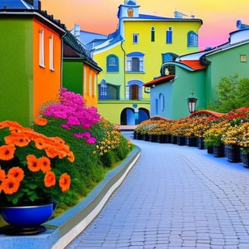 Houses in the form of flowers in the Flower City
By Vladimir...