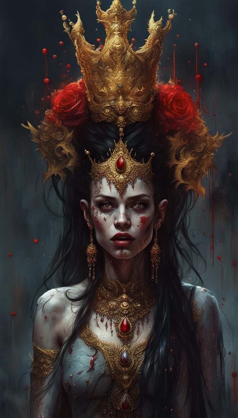 Queen of the Damned - AI Generated Artwork - NightCafe Creator