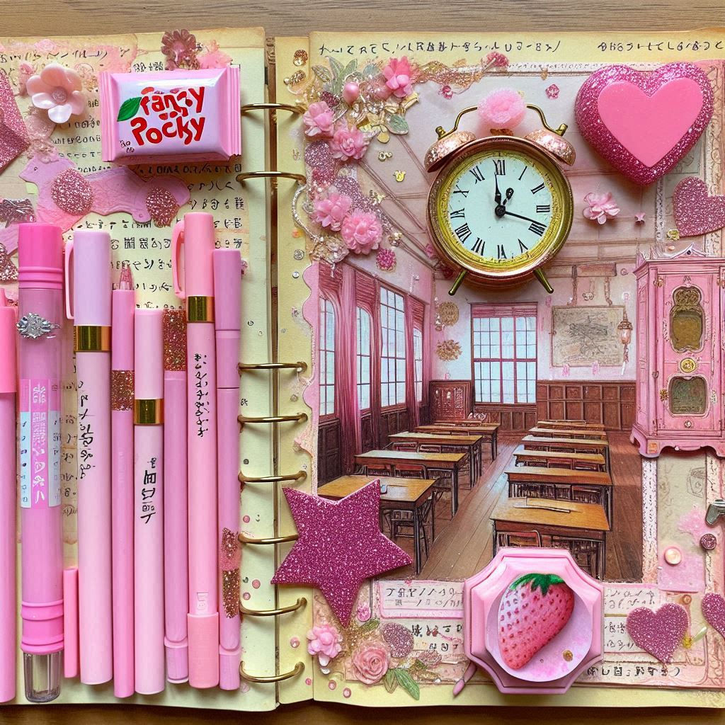 Japanese Classroom Scrapbook