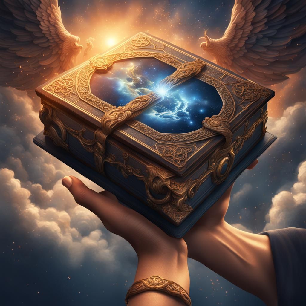 One Book Contains The Secrets Of The Universe  by @Glenn Davis Books