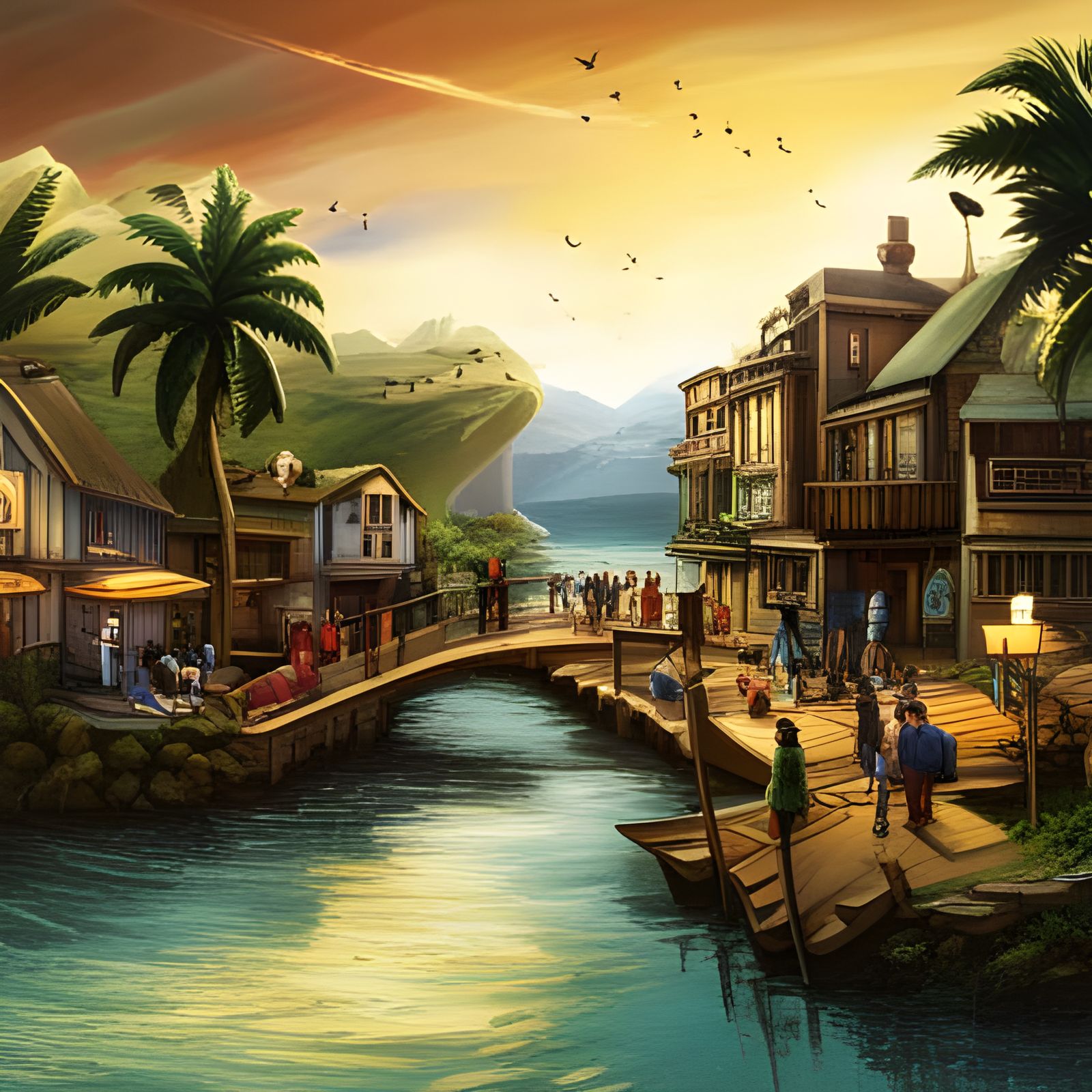 Port town  by @Mark Pontius