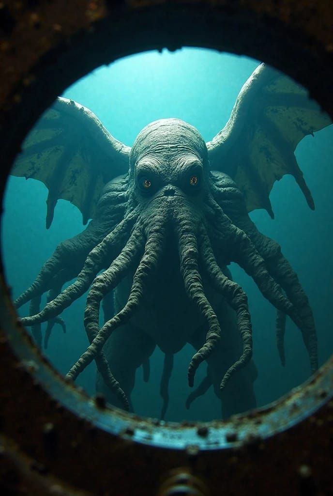 Real life style cosmic horror creation I made of unbound Cth...