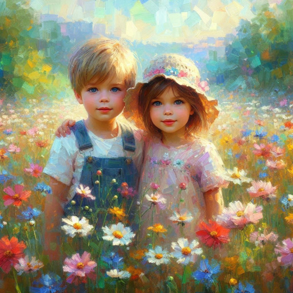 A Bouquet of Childhood Joy  by @Punkmeister