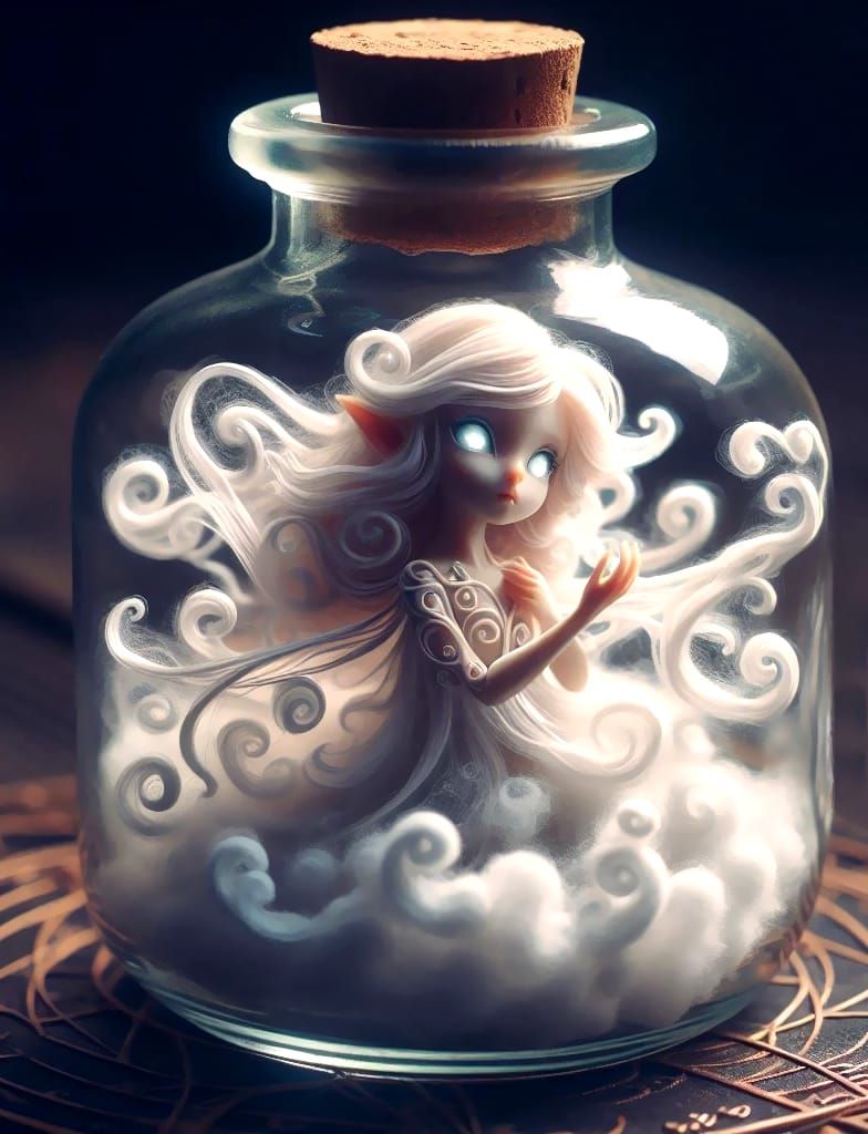 Cloud Sprite Jar
