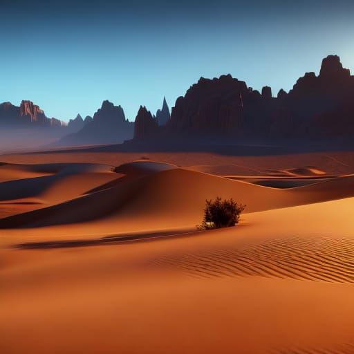 Desert sunrise