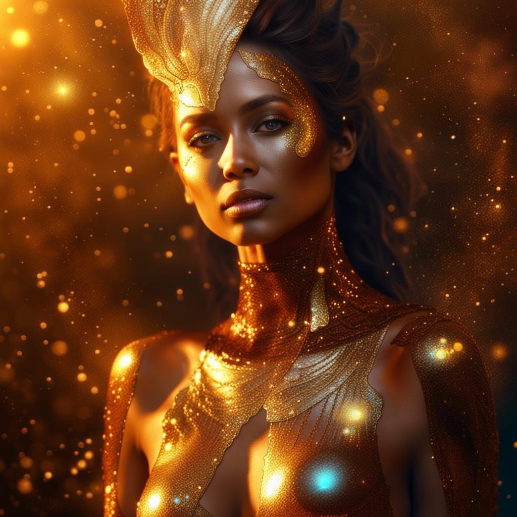 Golden skin