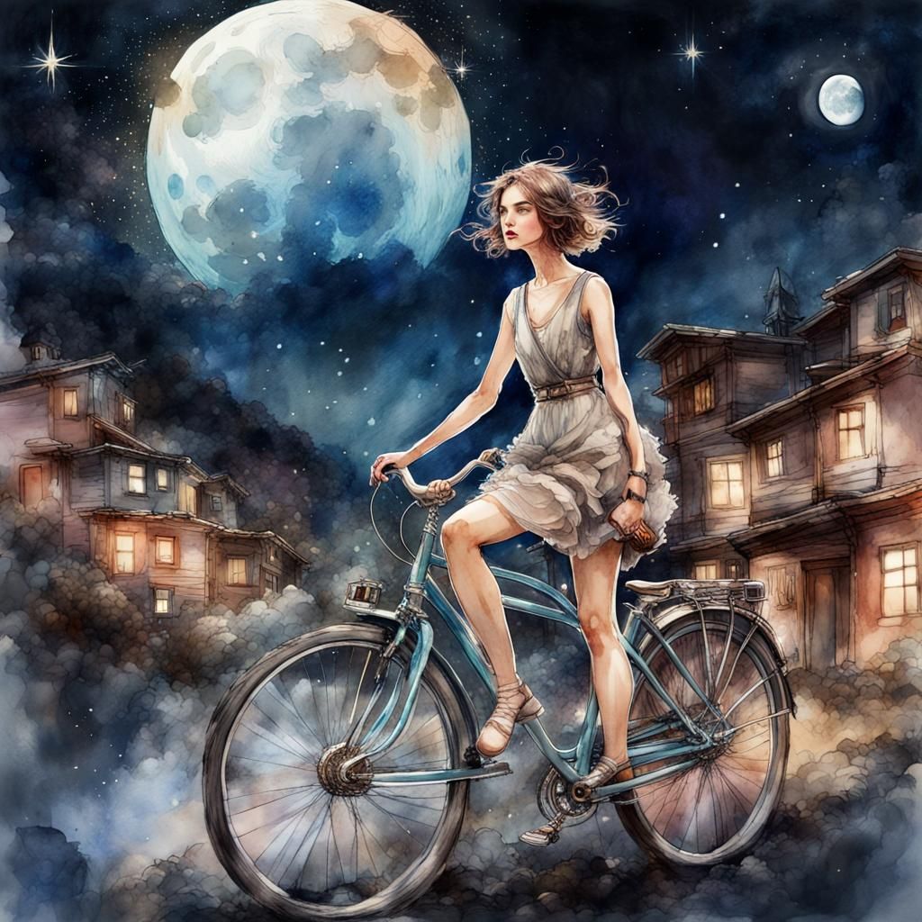 under the moon light