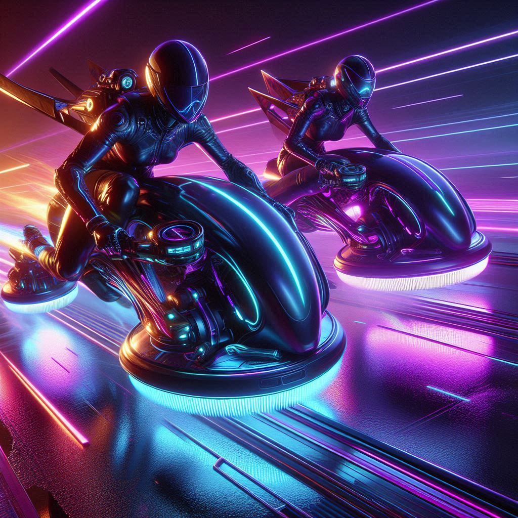 Hoverbike Racers