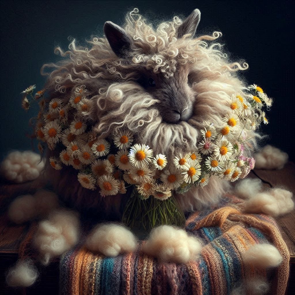 Something soft, fluffy and woolly)