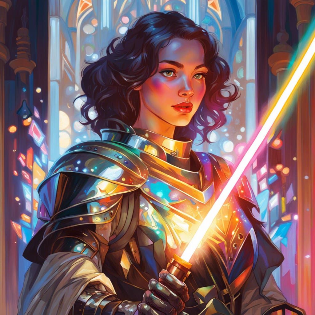 Knight of the Bright Side  by @Shelly