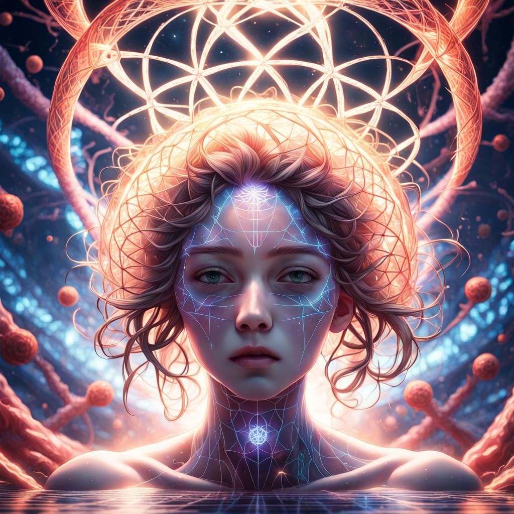 The DMT experience - AI Generated Artwork - NightCafe Creator