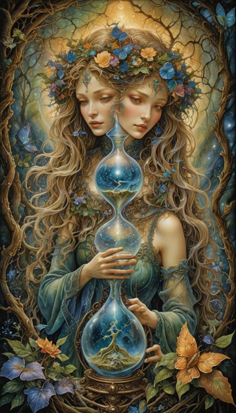The faces of time