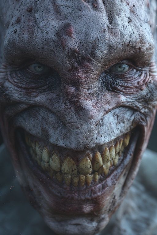 Real life Night terror demon creature grinning evilly at you...