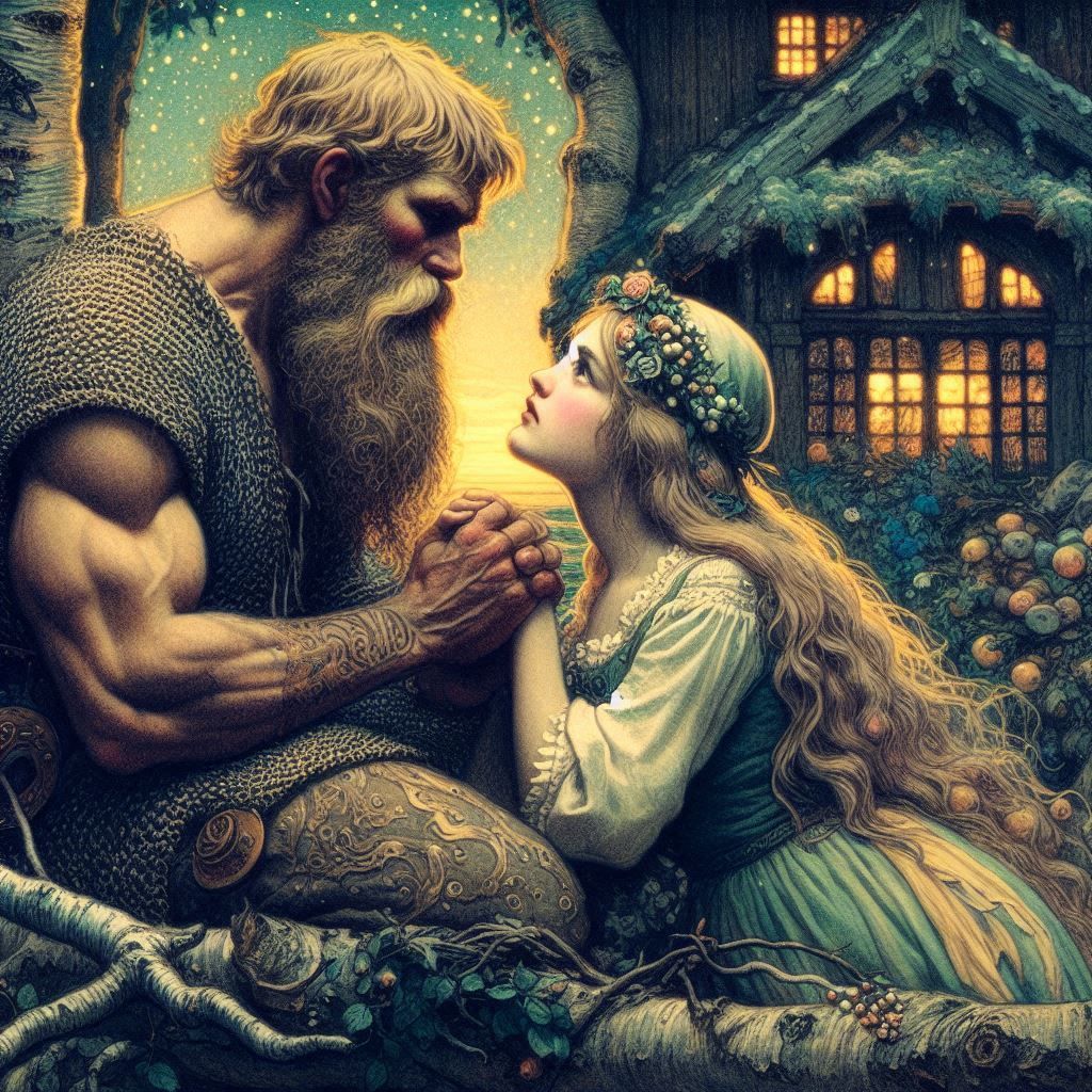 Beauty and the Barbarian: A Wild Untamed Romantic Love Story