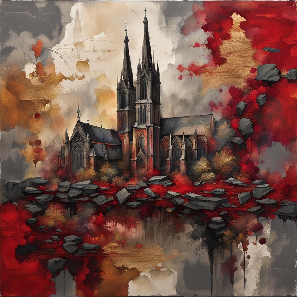 The Cathedral - AI Generated Artwork - NightCafe Creator