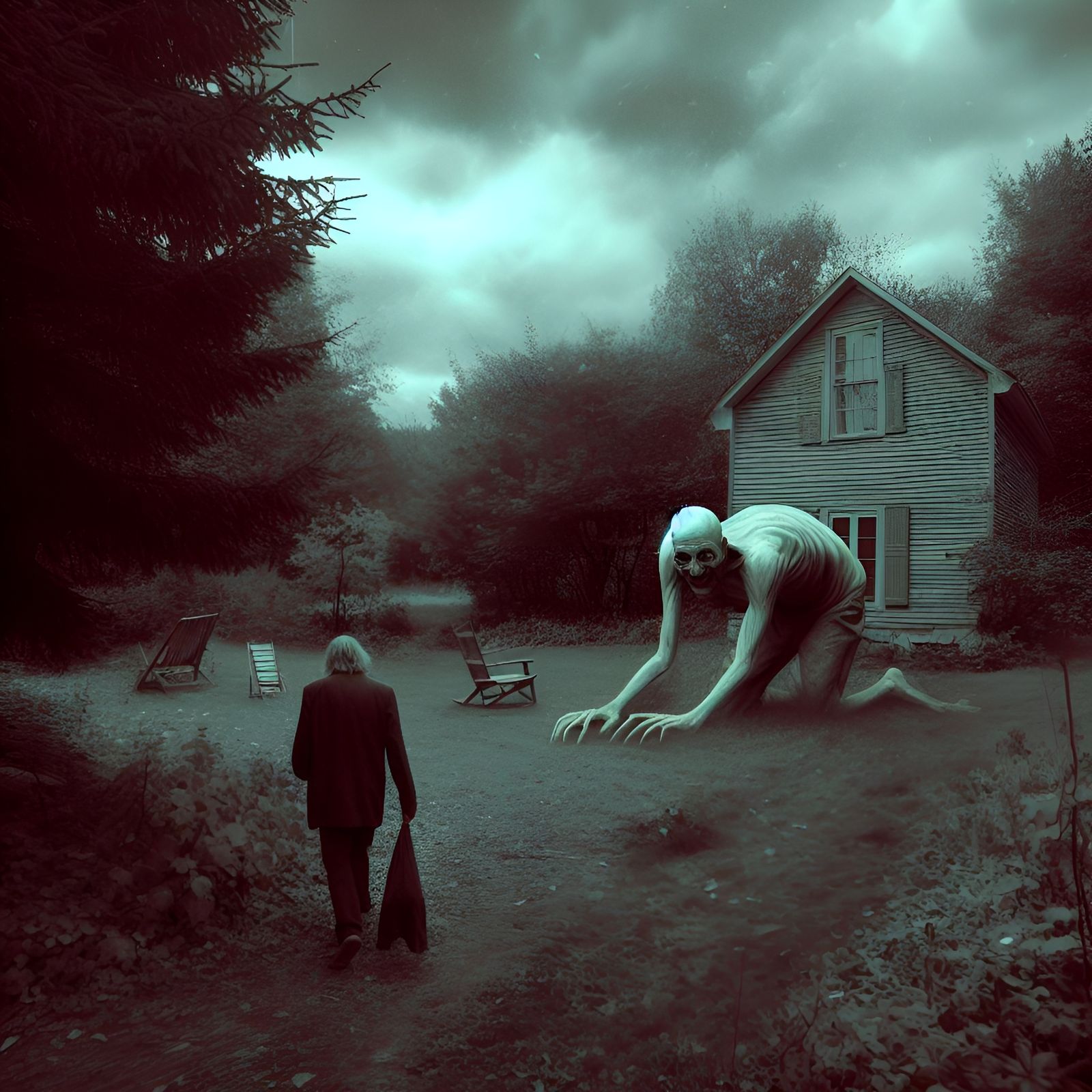 Waiting in the Garden