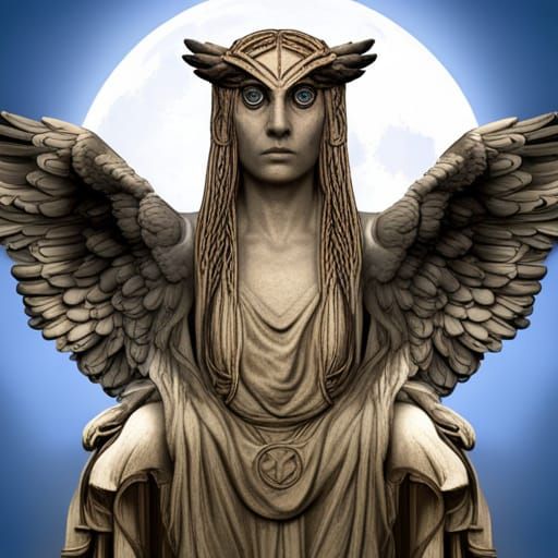 Sataida- celtic goddess of grief - AI Generated Artwork - NightCafe Creator