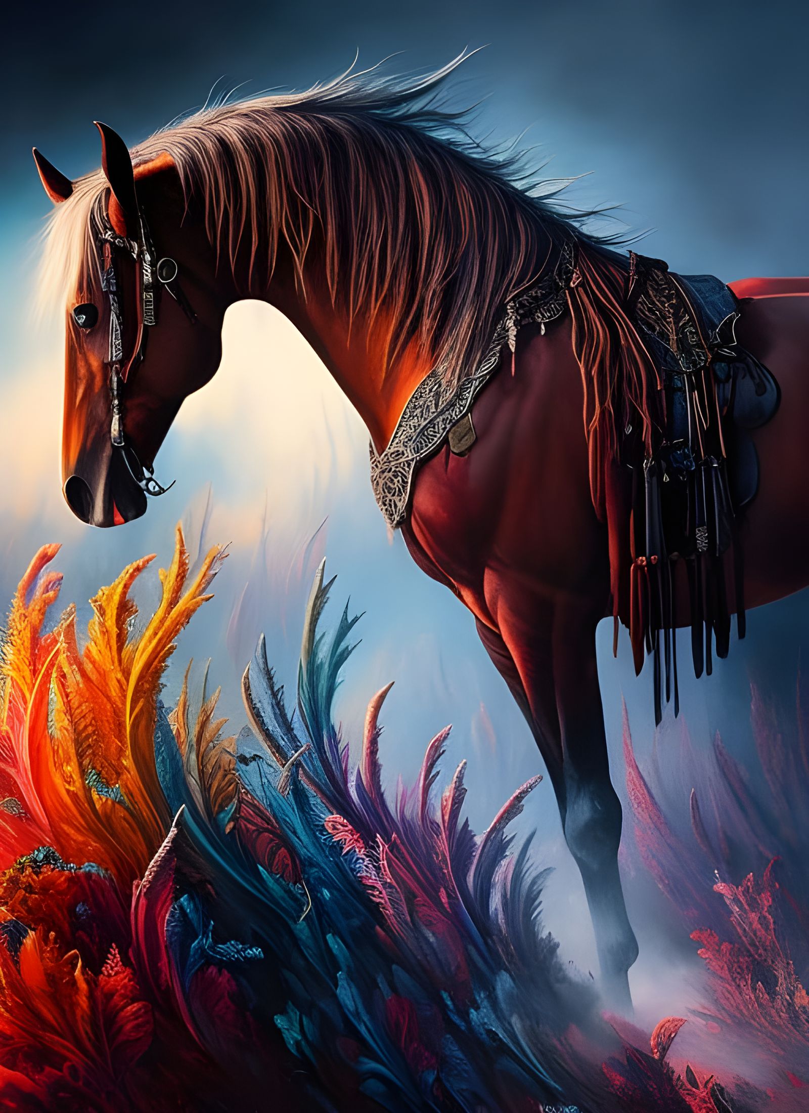 Elegant Arabian Horse  by @Christine aka stine1