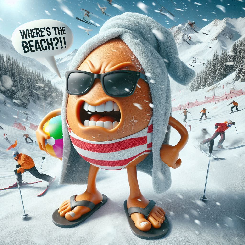 Angry Eggs - ON VACATION