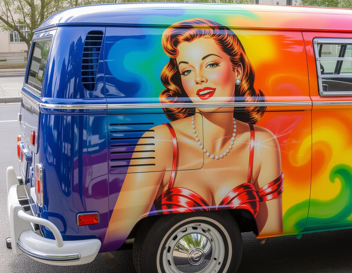 Vintage Pinup  by @micfin