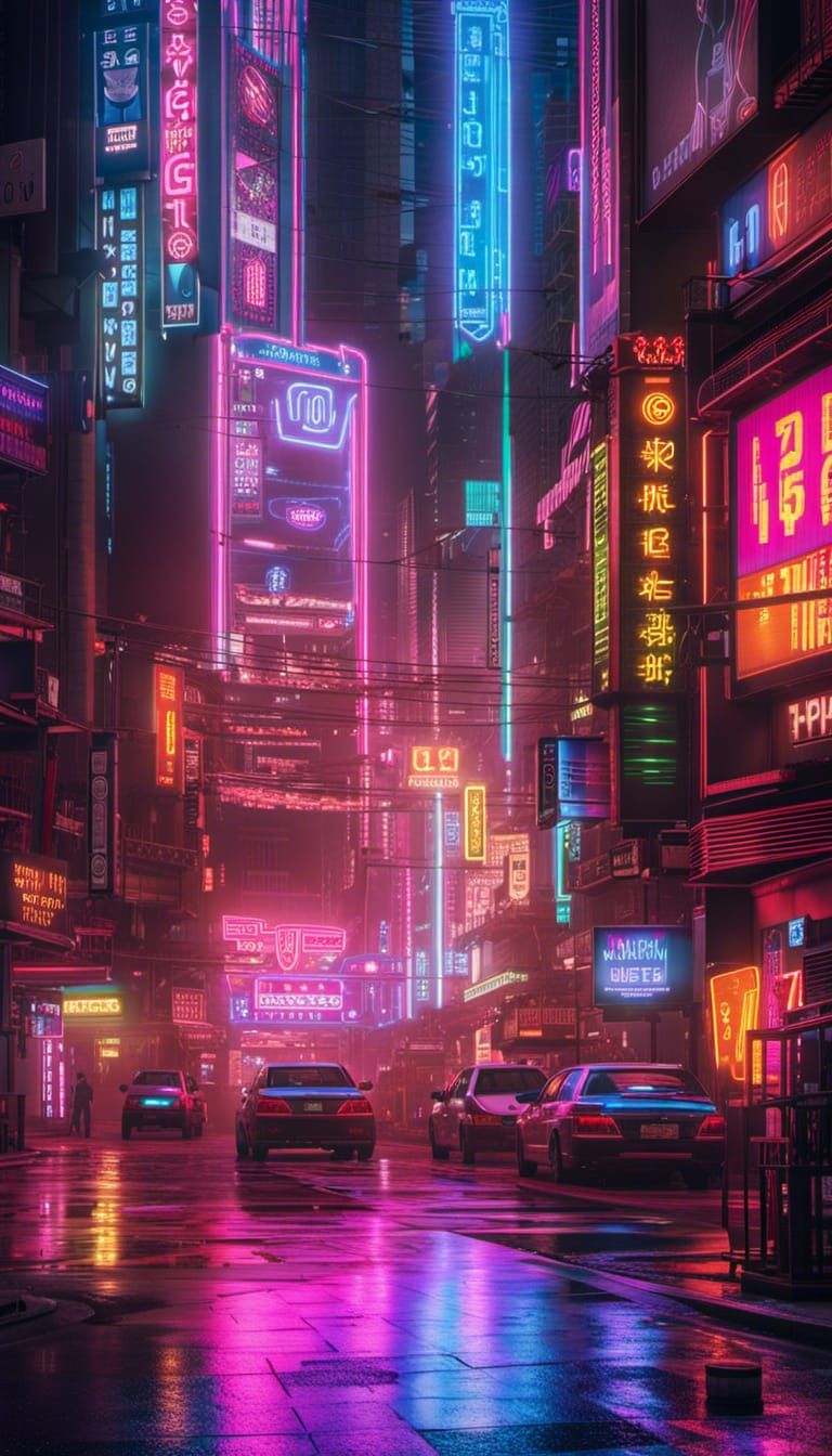 The Neon - AI Generated Artwork - NightCafe Creator