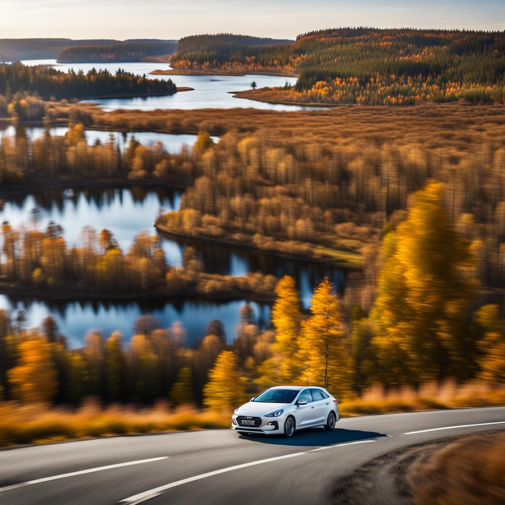 Roadtrip in the Finland