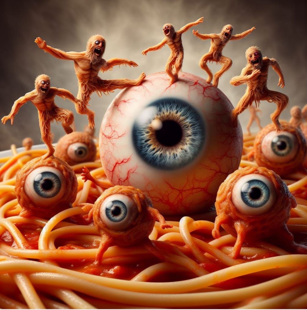 CHECK PLEASE!! I Think I Might Have Had A Little Too Much To Drink...My meatballs are staring at me and I see weird danc...