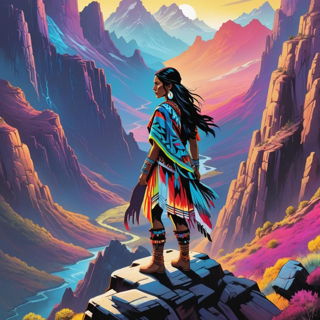 Colours of the mountains
