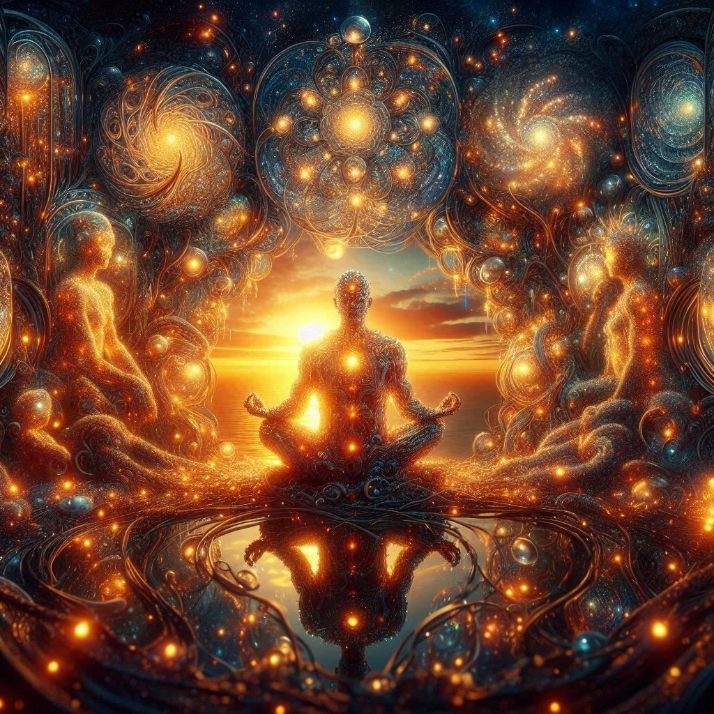 Your consciousness is my user illusion of you and my consciousness is your user illusion of me